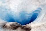 Perito Moreno glacier drain