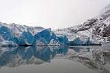 Blue ice on the Grey glacier